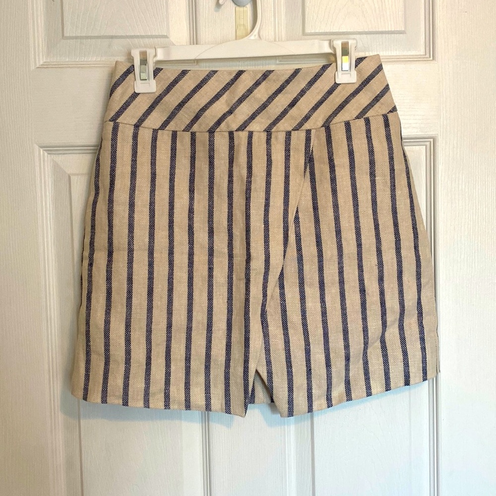 Jcrew Stripped Skirt